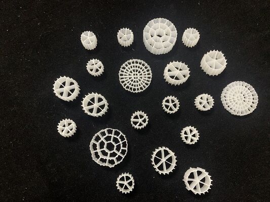 HDPE 6 rooms 16X10mm Moving Bed Biofilter 1200 m2/m3