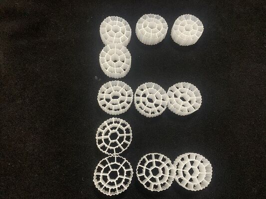 White HDPE Shock Resistance Biological Filter Media For Ponds