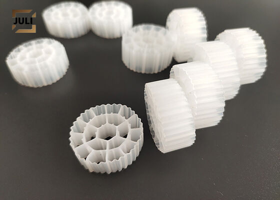 Plastic Aquarium Virgin HDPE Biological Filter Media Lower Energy Consumption