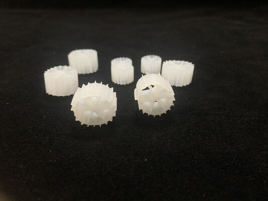 16X10mm Virgin HDPE MBBR Carrier Media 0.98g/Cm3