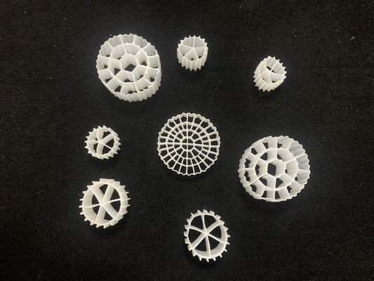 16X10mm Virgin HDPE MBBR Carrier Media 0.98g/Cm3