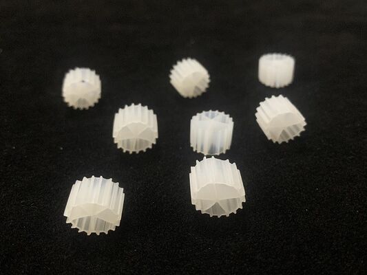 10X7mm white MBBR Carrier Media Waste Water Treatment