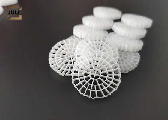 Shock Resistance Biofilter Media Virgin HDPE Granules White Color FDA