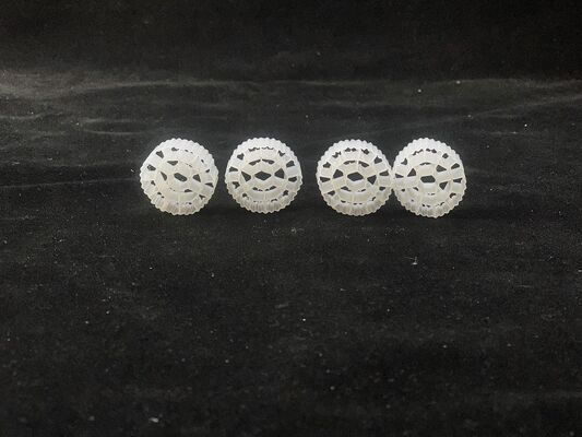 White 0.98g/cm3 25X12mm K1 MBBR Media Fish Farming