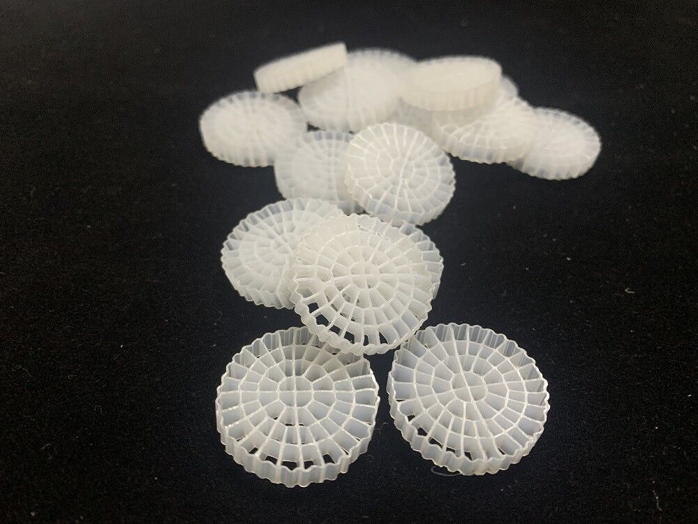 HDPE 6 rooms 16X10mm Moving Bed Biofilter 1200 m2/m3
