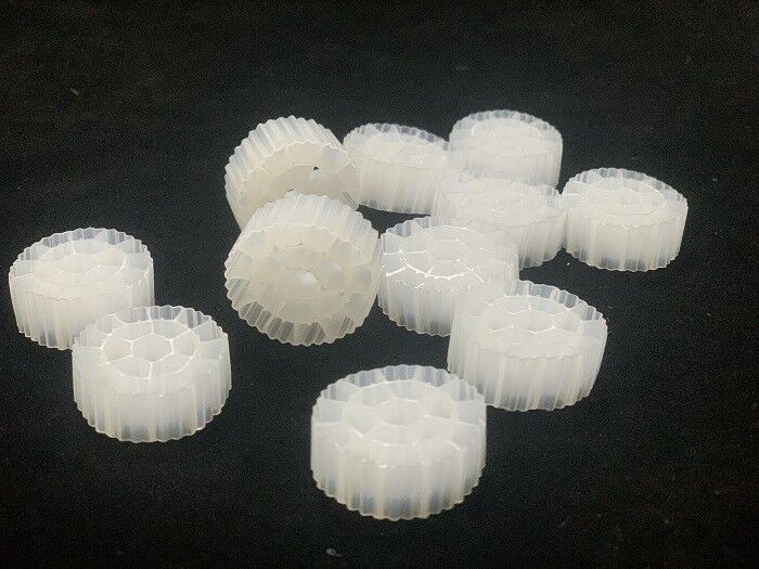 Y3 White 100% Virgin HDPE K1 MBBR Filter Media 25X10mm