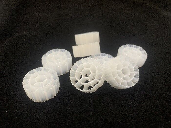 Floating K3 HDPE Filter Media 25X10mm Aquaculture
