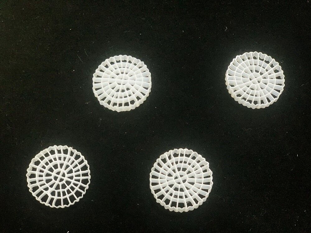 White 25X4mm Wastewater Filter Media Extrusion Molding