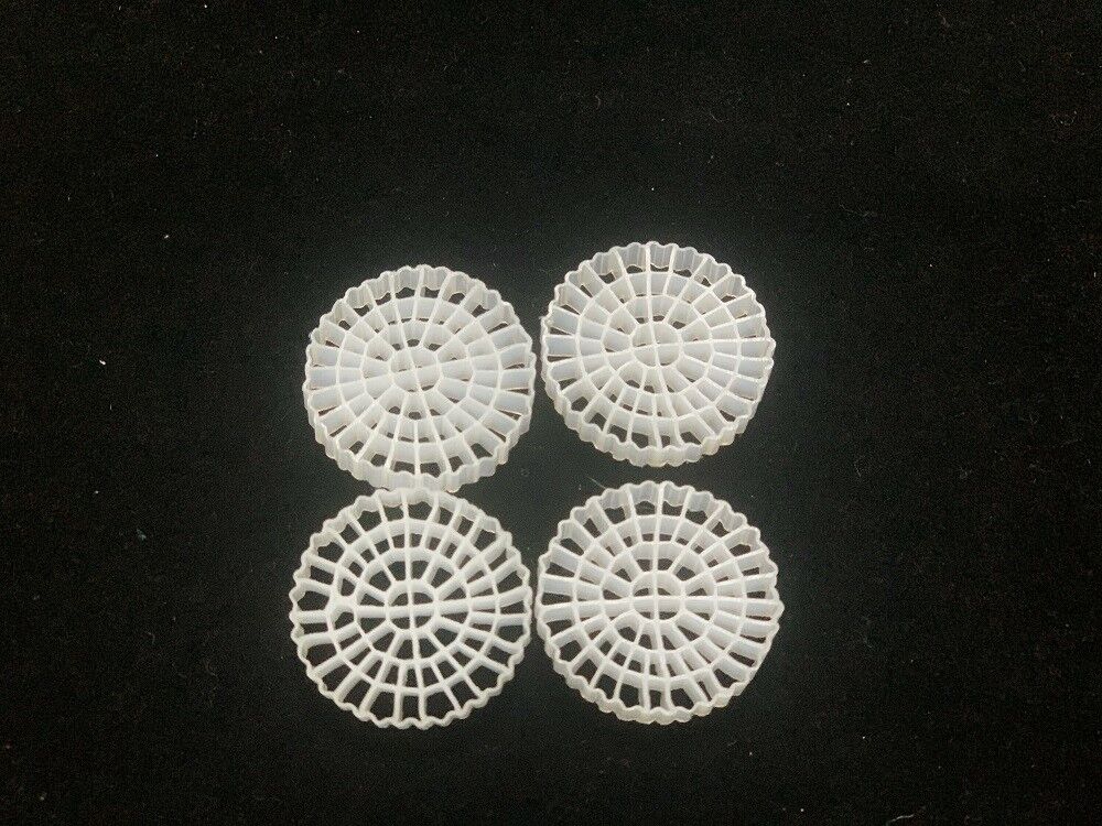 Aerobic Plastic 25X4mm MBBR Bio Media ISO 64 Rooms