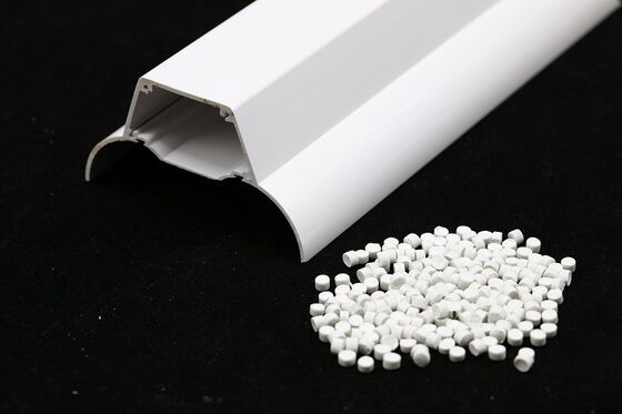 25kgs/Bag Extrusion Profile PVC Plastic Granules FDA